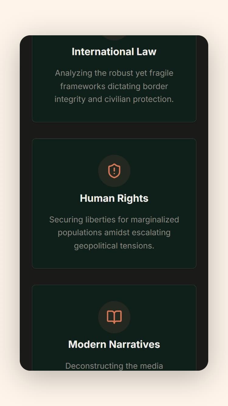 BAIUST GAC mobile interface